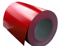 Рулон оцинкованный с полимерным покрытием 0.4x1250 Zn140 RAL 5005 НЛМК