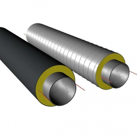 Трубы ЭСВ в изоляции 108х4 ППУ ПЭ